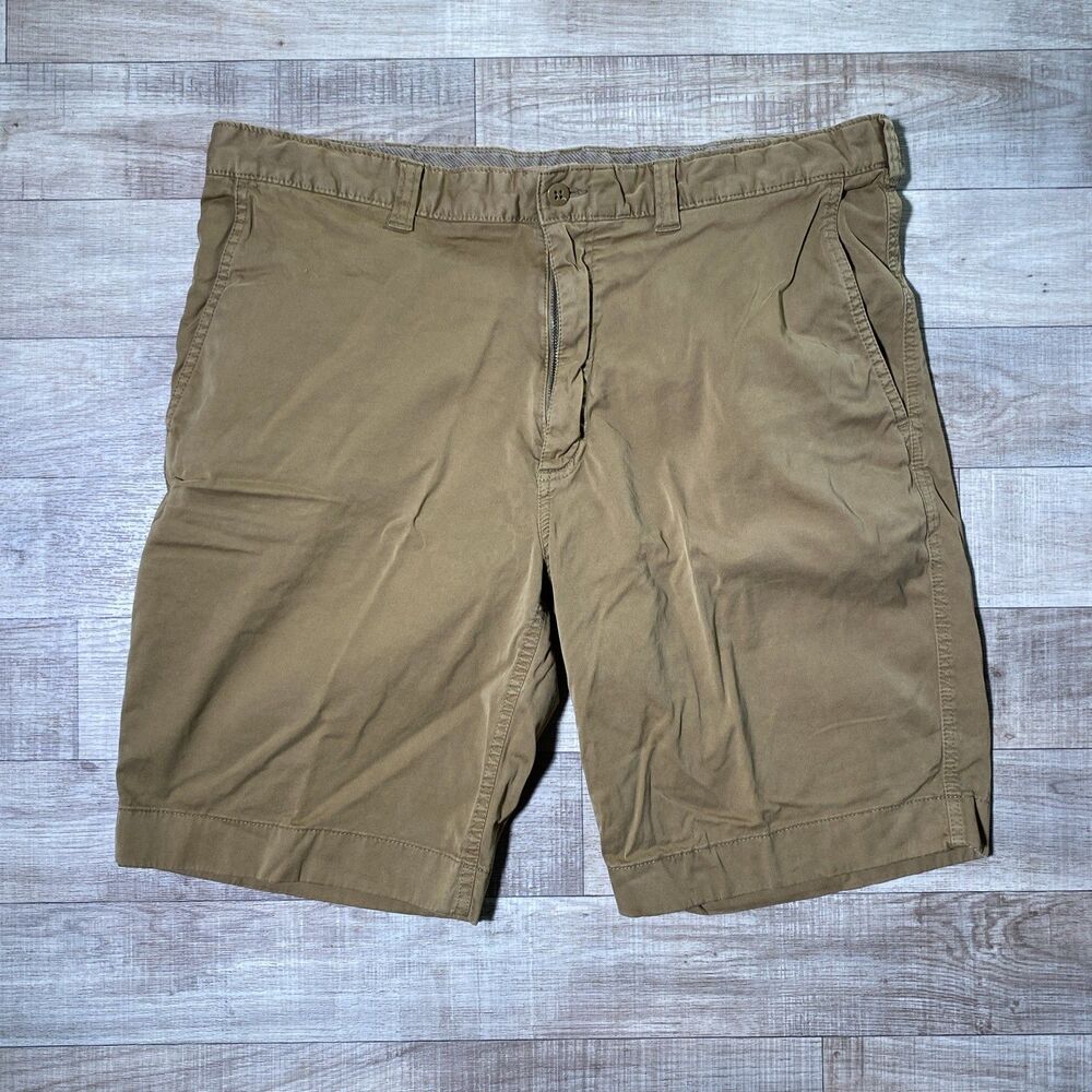Cremieux Shorts Mens Size 38 Brown Cotton Summer Resort Beach Preppy Casual